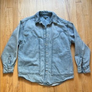 Wild fable denim shirt jacket